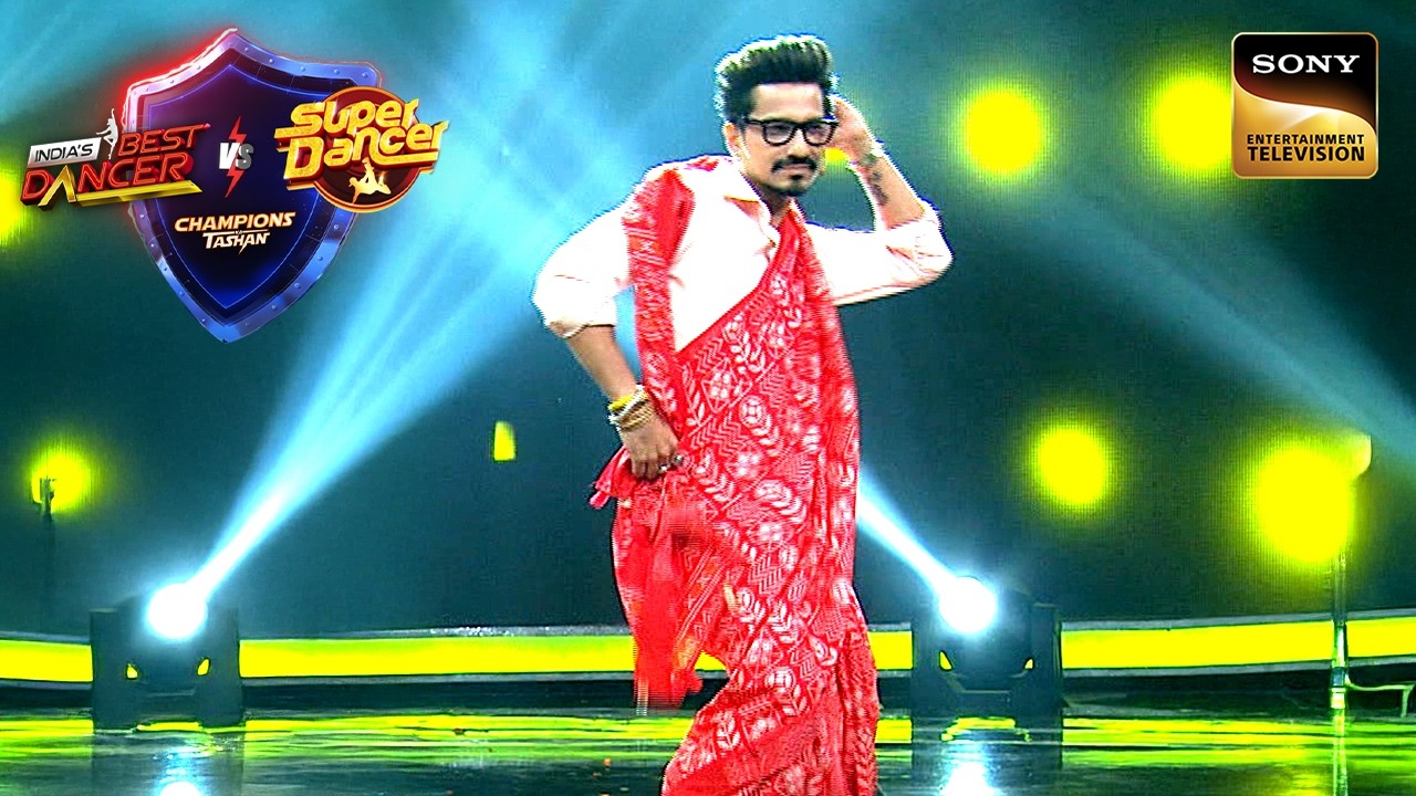 Harsh का Saree में Dance देखकर सब हंसते हंसते हुए लोट पोट | Champions Ka Tashan | IBD Vs SD