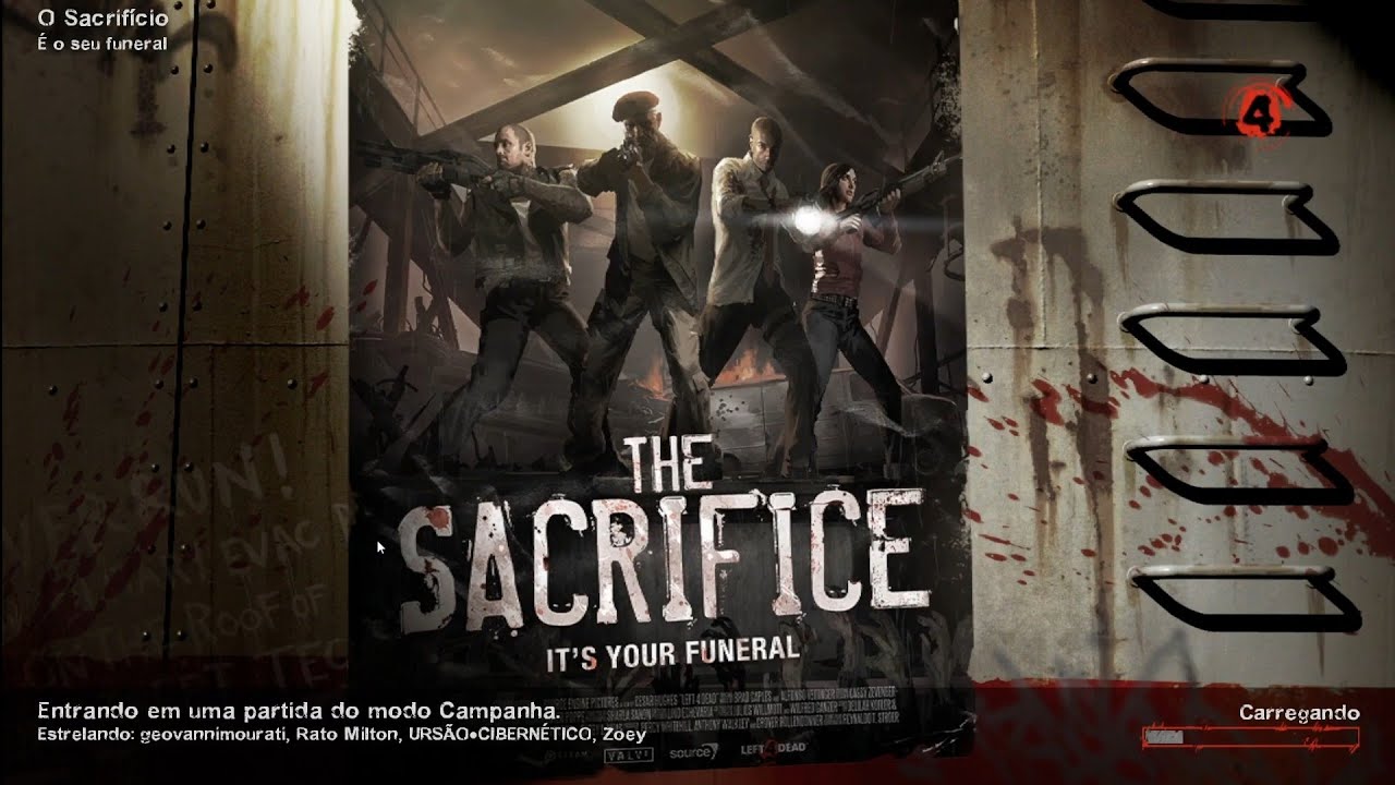 Left 4 Dead 2 CO-OP – Parte 6 | O Sacrifício (L4D1) 🧟‍♂️🔥