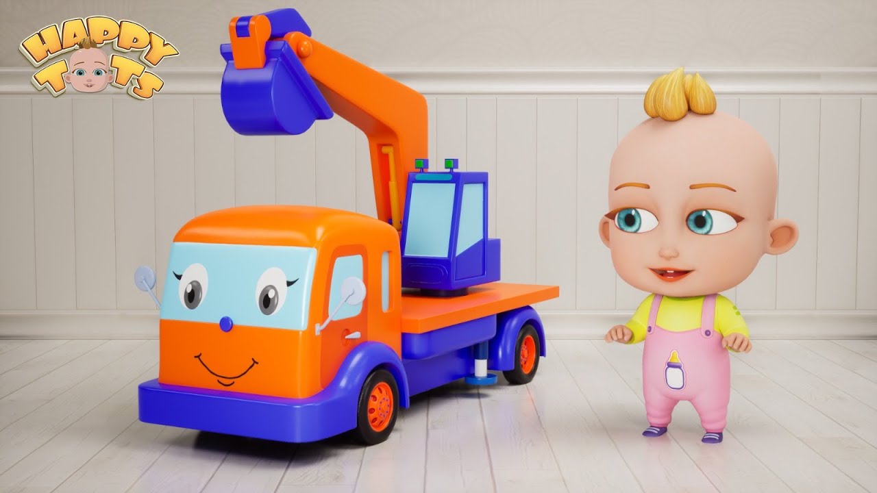 Baby Truck Vroom Vroom | Nursery Rhymes & Kids Songs | Happy Tots