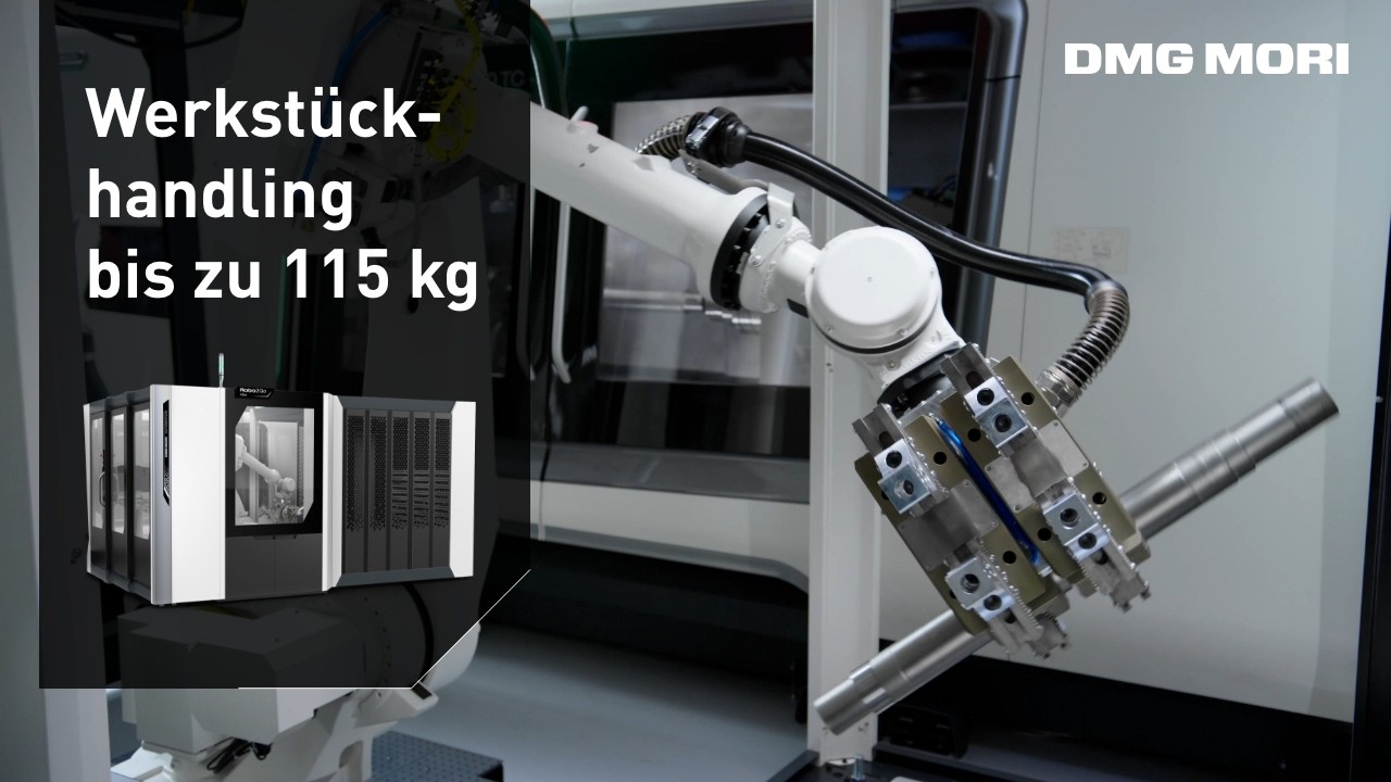Werkst&uuml;ckhandling Robo2Go Max von DMG MORI