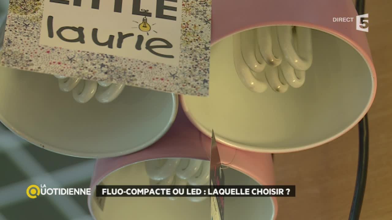 Fluo-compacte ou led: laquelle choisir?