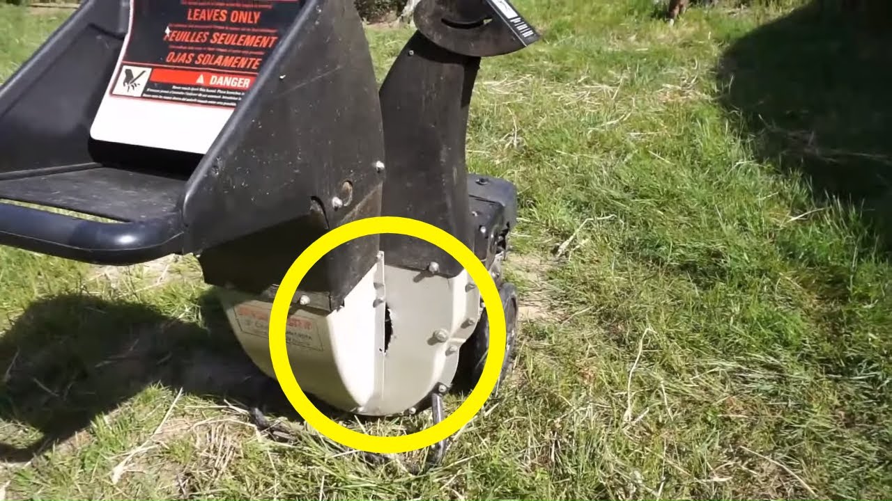 Wood Chipper Busted