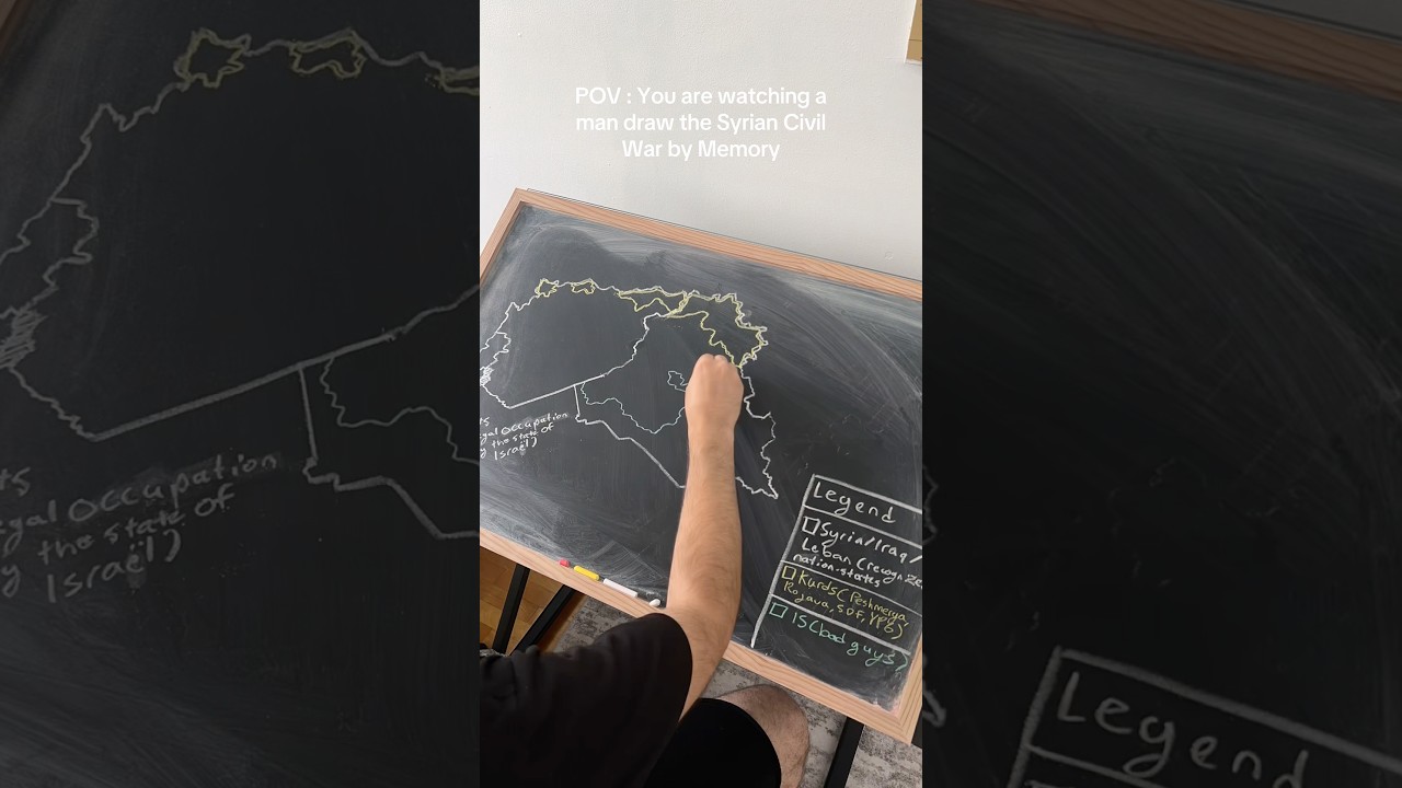 Drawing The Syrian Civil War From Memory
