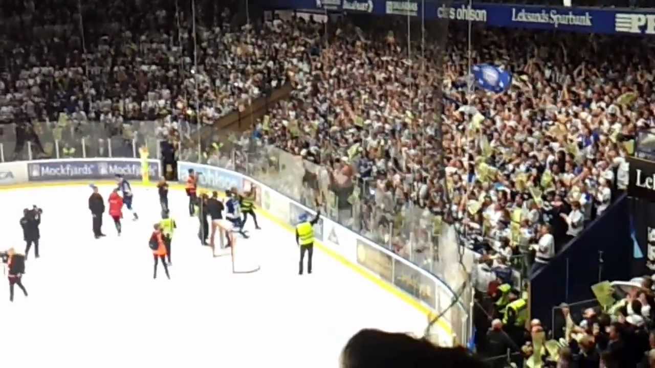 Leksand-Rögle 130330 - Slutet av matchen - 