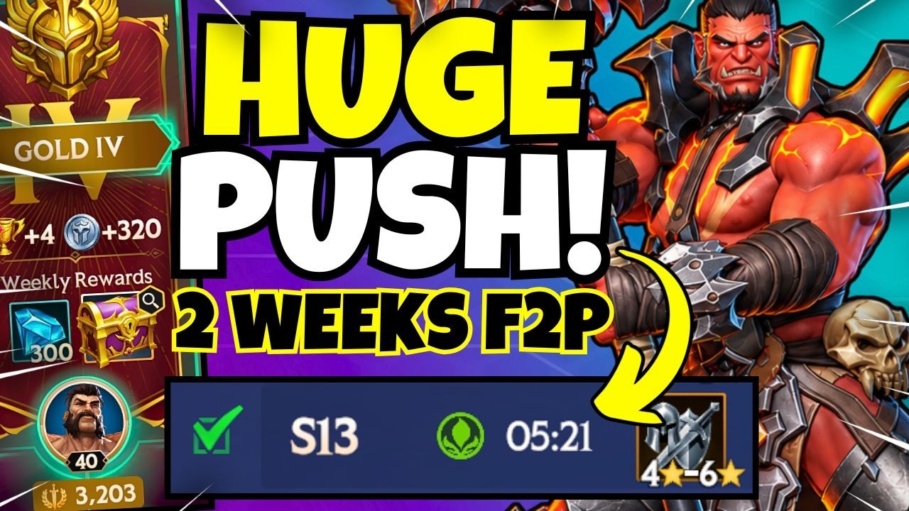 2 WEEKS F2P - Ulgorim 13 & Gold Arena!!! [Invokers: Titan Legacy]