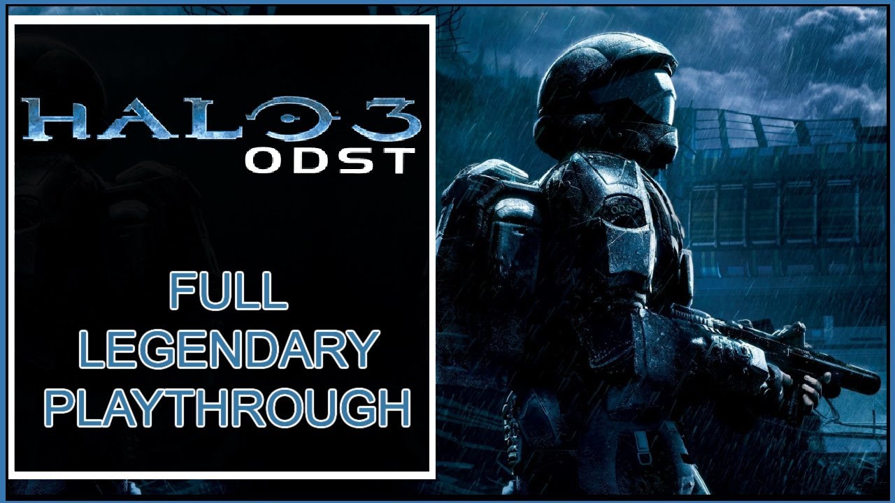 Halo 3: ODST - Legendary Playthrough (ROAD TO INFINITE PART 6)