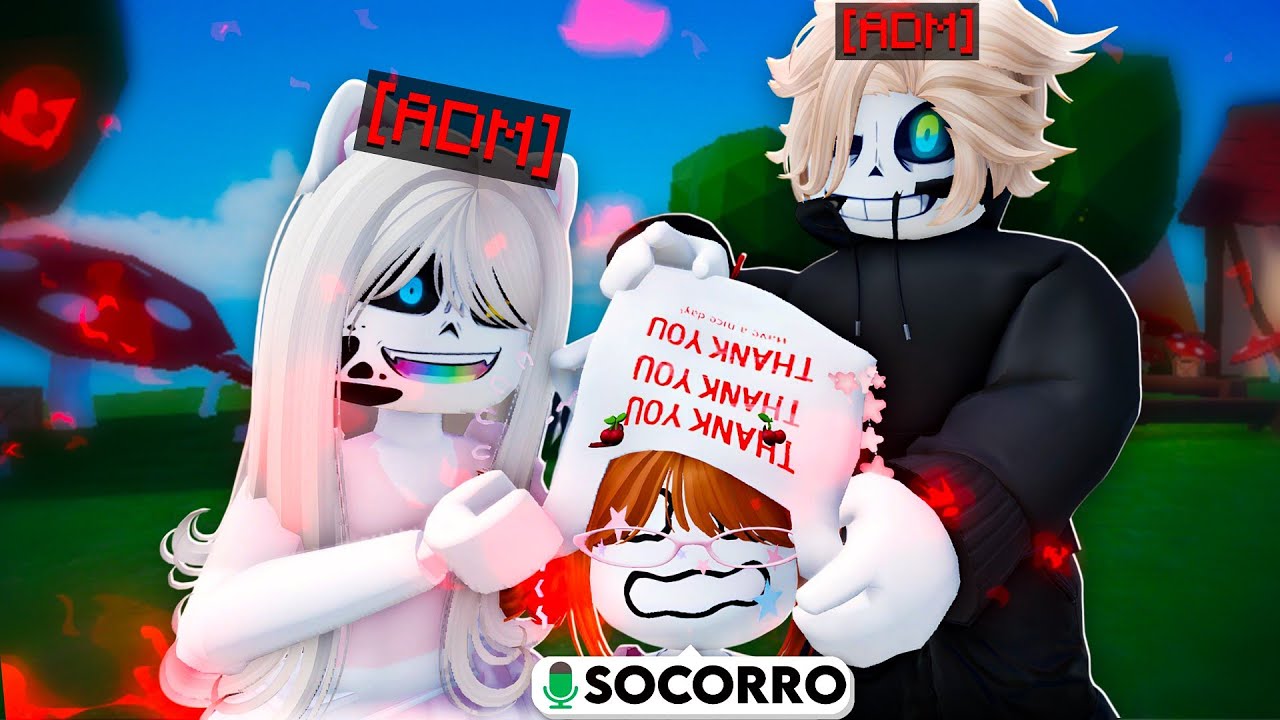 Fazendo Bullying com Minha Amiga no Chat de Voz do Roblox KKKKKKKKK
