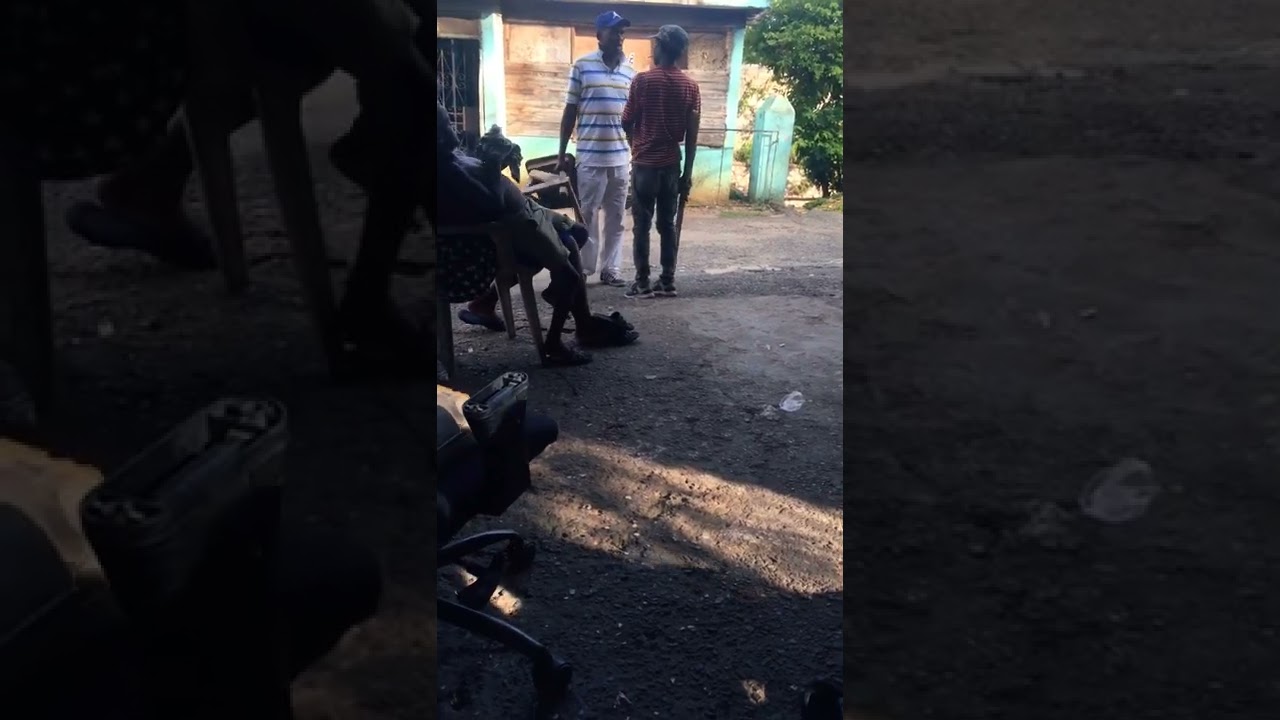 Jamaican old men fighting .. see how it ended 🙄😆 #jamaica #war #love #life #happiness #laugh