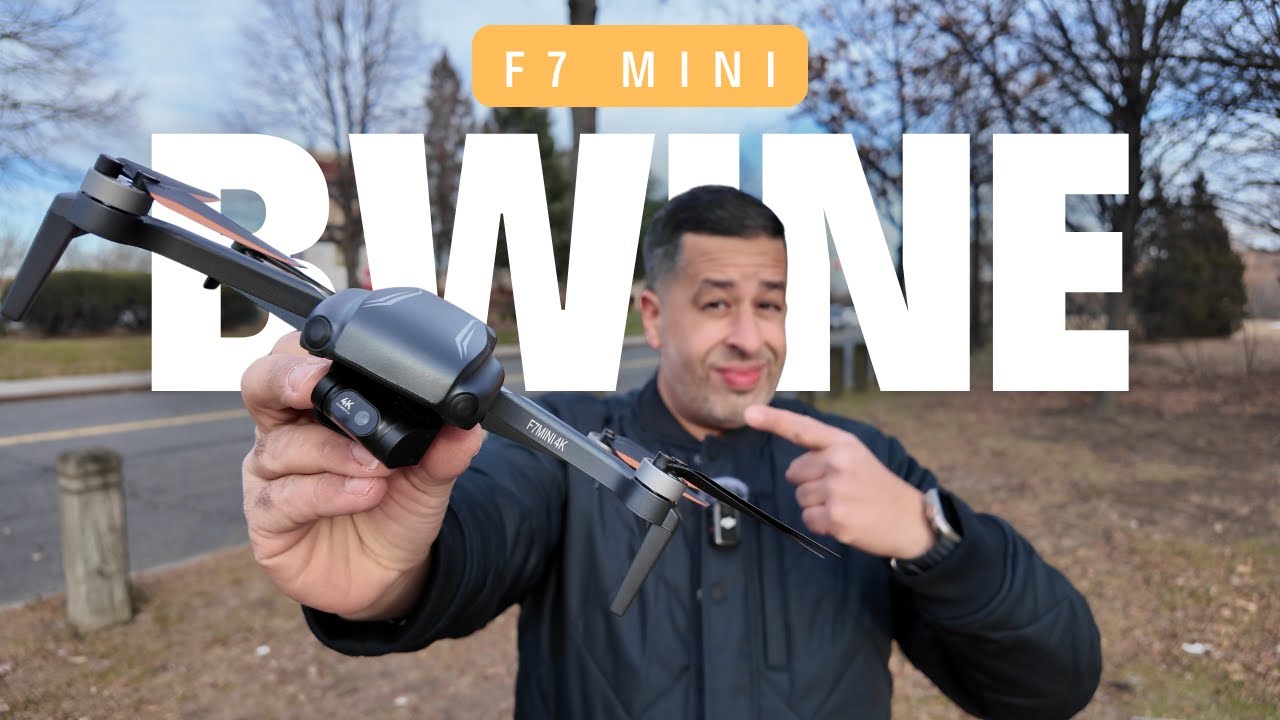 Ищете дрон для начинающих? Обратите внимание на BWINE F7 Mini Sub 249G.