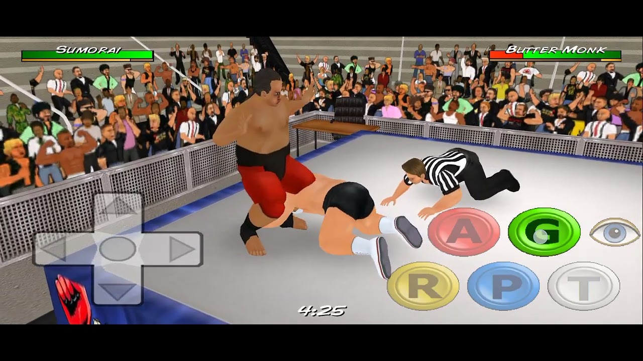 “Samurai vs Butter Monk | WWE Game Clash of Legends” #wwe 