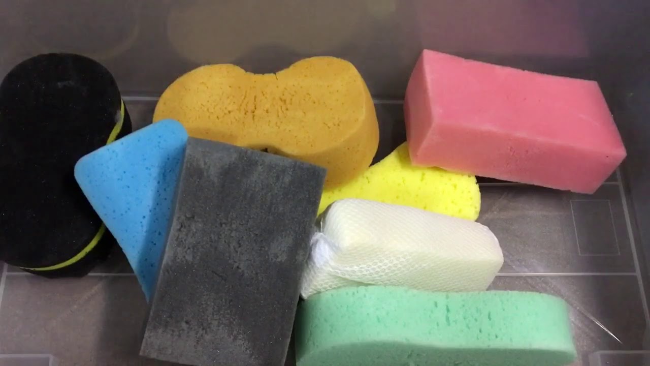 【ASMR】sponge rinsing🛁*。スポンジのすすぎ🛁*。