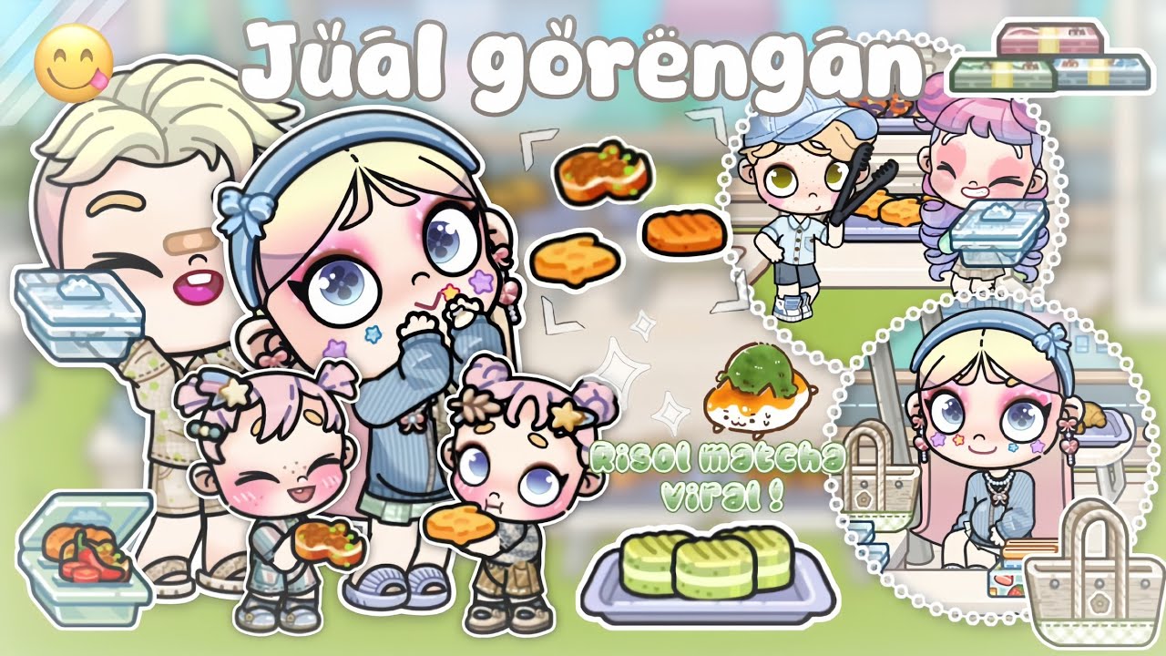 ⋆.˚ Jual Gorengan Jelang Buka Puasa 🥟✨ | Drama Avatar World