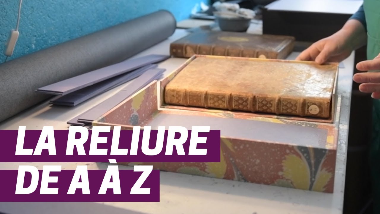 Atelier de reliure des Archives Départementales du Loiret