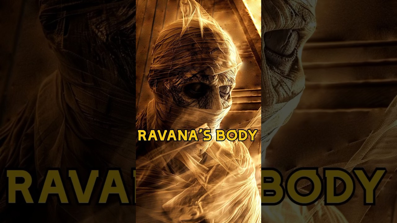 Can Raavan be alive again? | Ravana's body #shorts #shortsfeed #ravana #raavan #history #facts