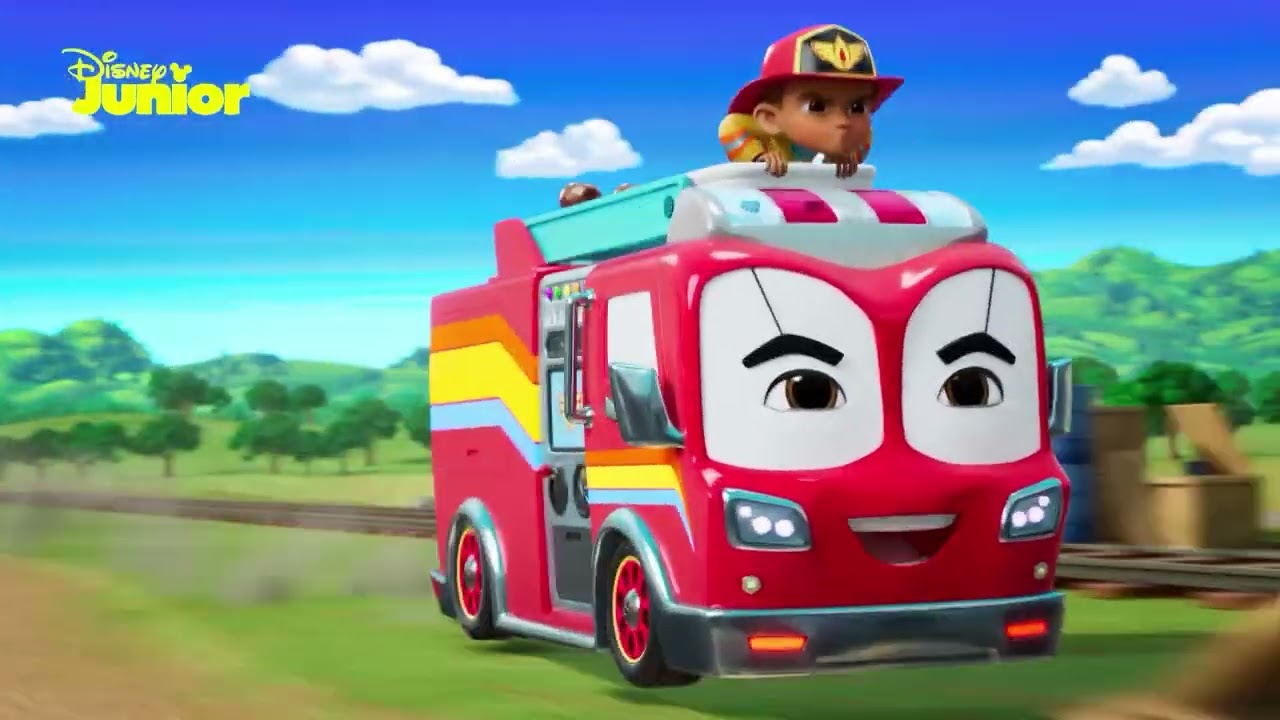 Unidad de rescate: Al rescate del coche | Disney Junior Oficial