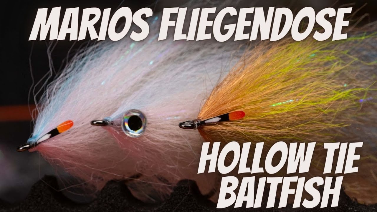 Marios Fliegendose - Hollow Tie Baitfish - Einfache Hechtfliege