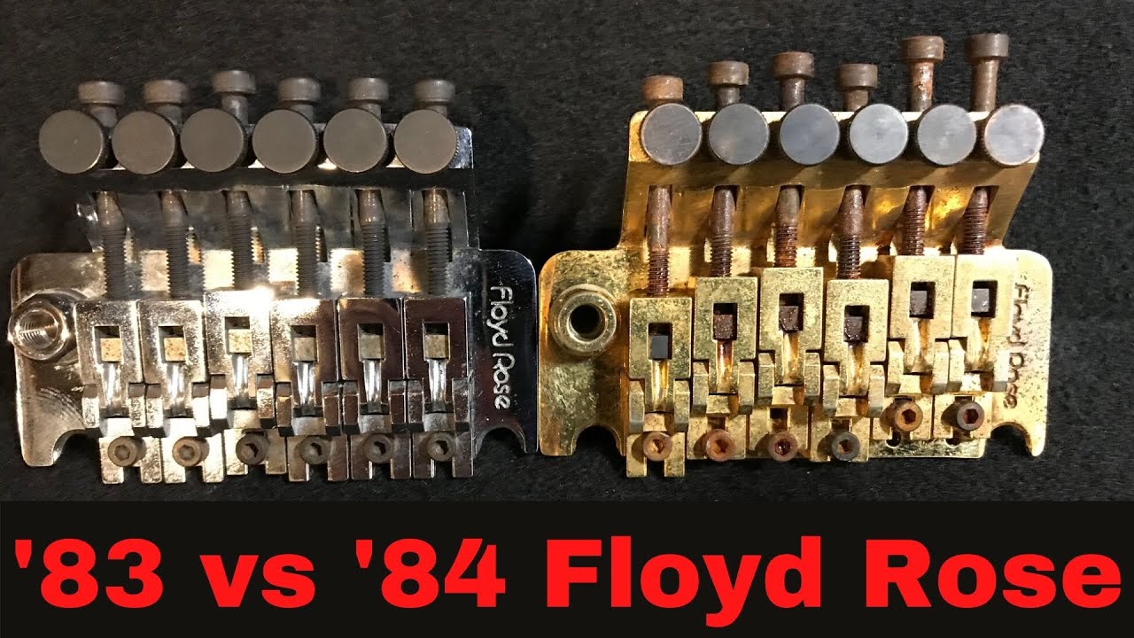 1983 vs 1984 Floyd Rose