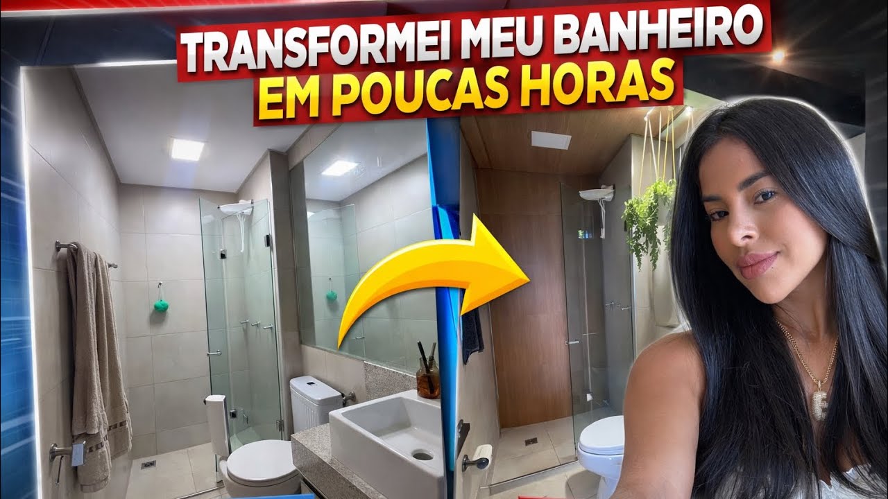 Deixando meu banheiro com cara de rica em poucas horas 
