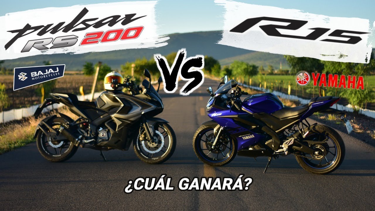 ¡GRAN DIFERENCIA!😯🔥, YAMAHA R15 vs PULSAR RS200💯 | Aguacate Motovlogs🥑