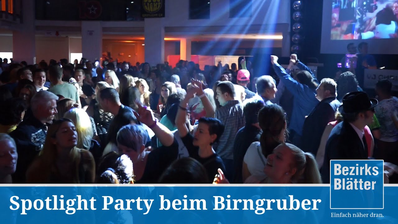 Spotlight Party beim Birngruber
