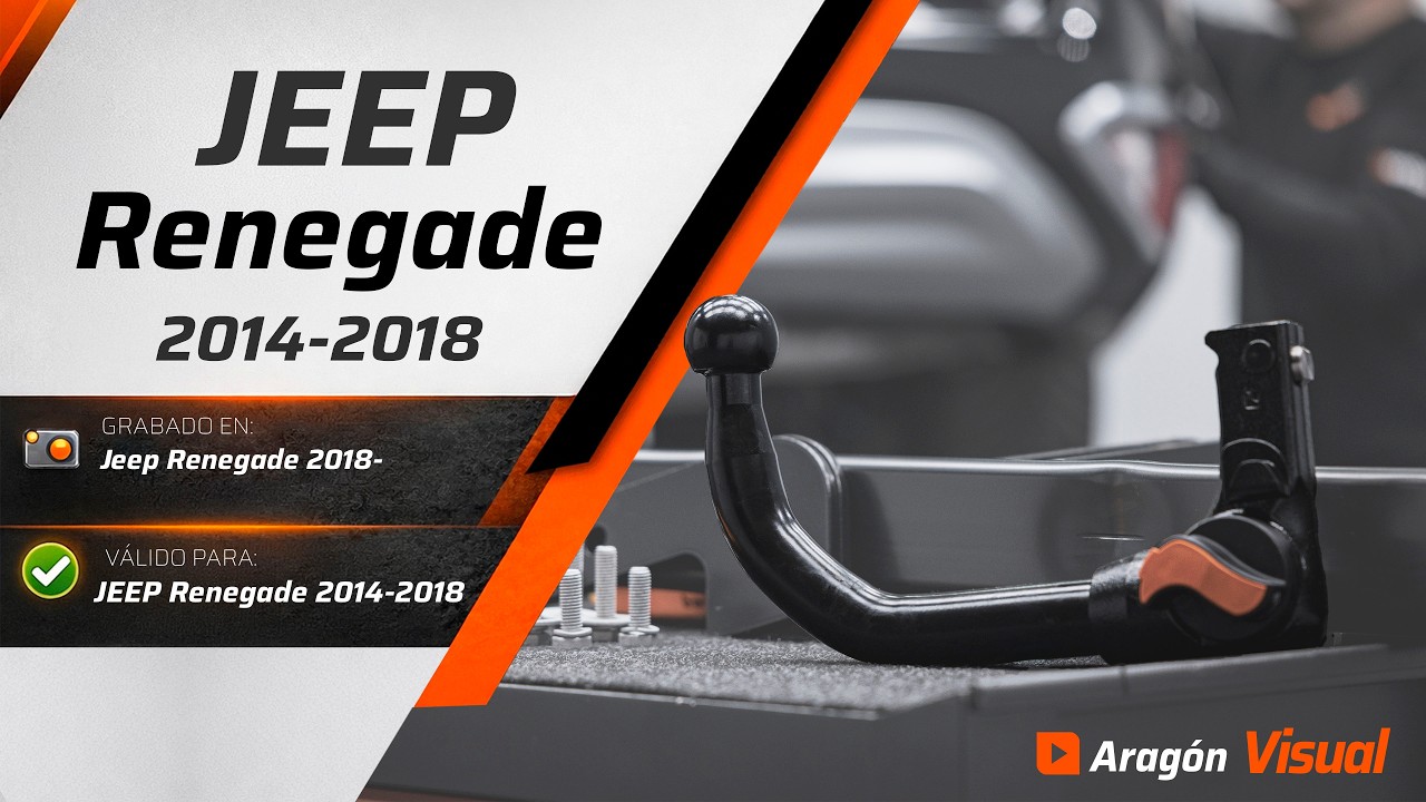 Jeep Renegade 2014-2018 Montaje de enganche y kit electrónico (577)