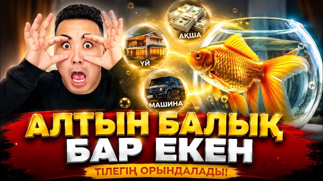АПКЕШКА И БРАТИШКА / 85-сезон / АЛТЫН БАЛЫҚ БАР ЕКЕН😱