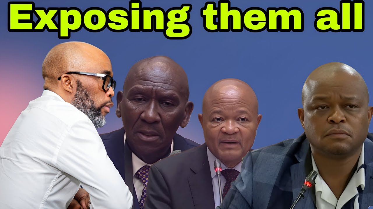 CAT Matlala Exposing Bheki Cele, Brown Mogotsi and Senzo Mchunu.