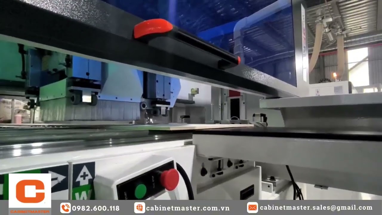 Máy Khoan CNC 6 Mặt Gia Công Ván Siêu Nhanh - MASTER 612