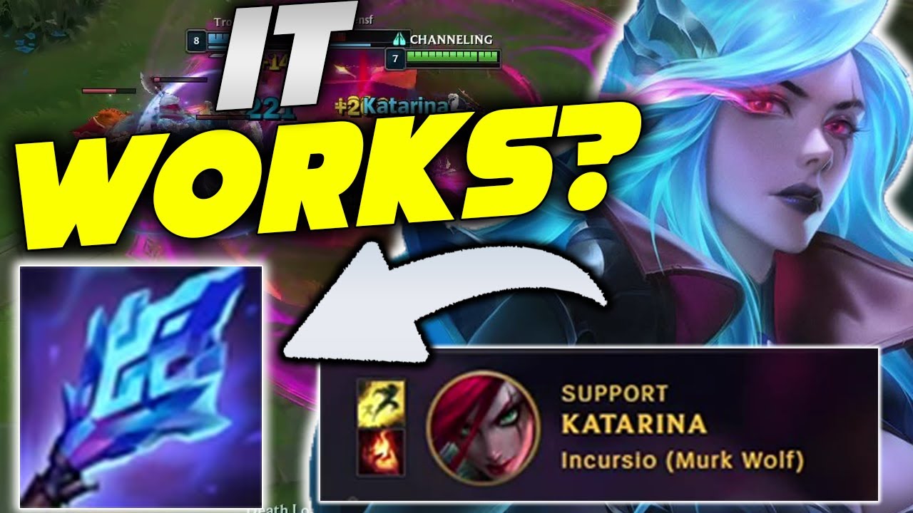 I Got Forced To Play Katarina Support In Challenger And This Is What Happened