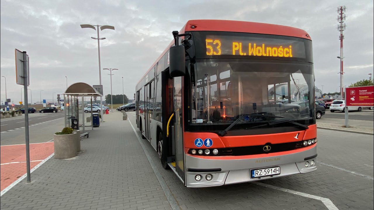 MPK Rzeszów linia 53 Port Lotniczy Jasionka - Plac Wolności (archiwalny)