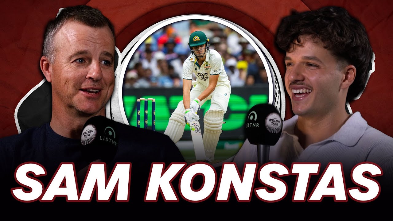 Sam Konstas talks ramping Bumrah, facing Starc and Cummins & 2025/26 goals | Willow Talk