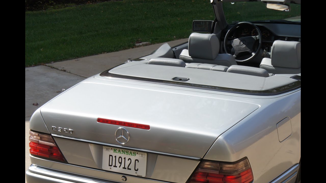 1995 Mercedes E 320 Cabriolet - Review and test drive