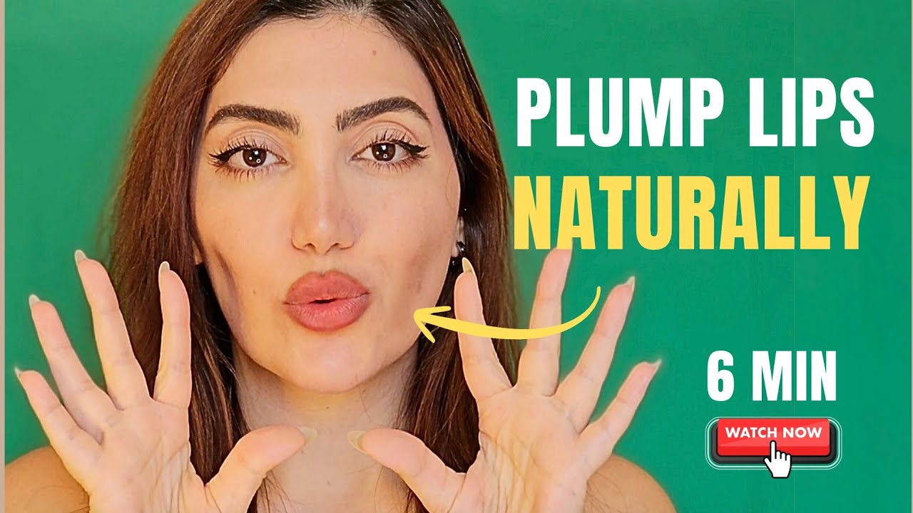 Plump Your Lips Naturally | 6 Min Face Yoga Routine 💋😍🌟