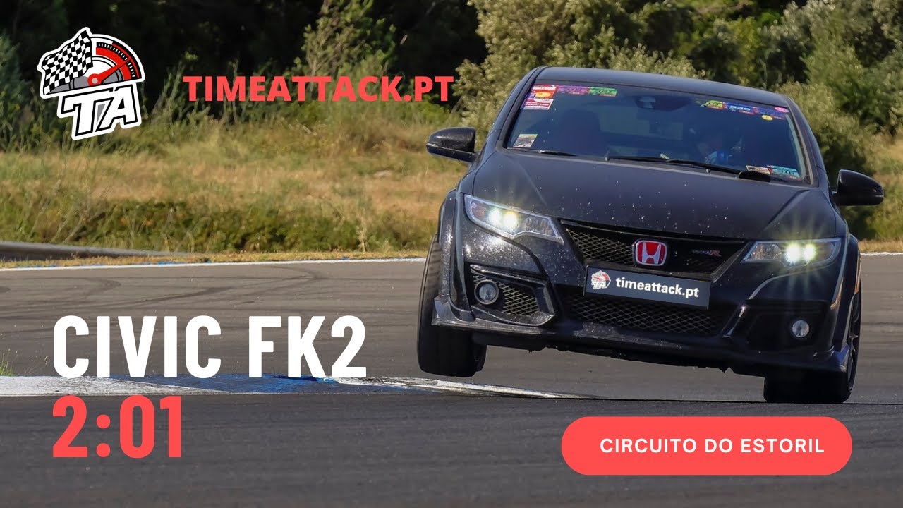 Honda Civic Type R FK2 | 2:01 at Estoril (timeattack.pt) on AD09 | First Impressions + POV Hot Lap