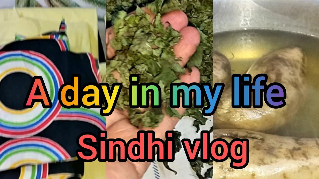 A day in my life 😊/my daily routine 🥘🫕🪴🪡🧵✂️🪣/sindhi vlog 💕 