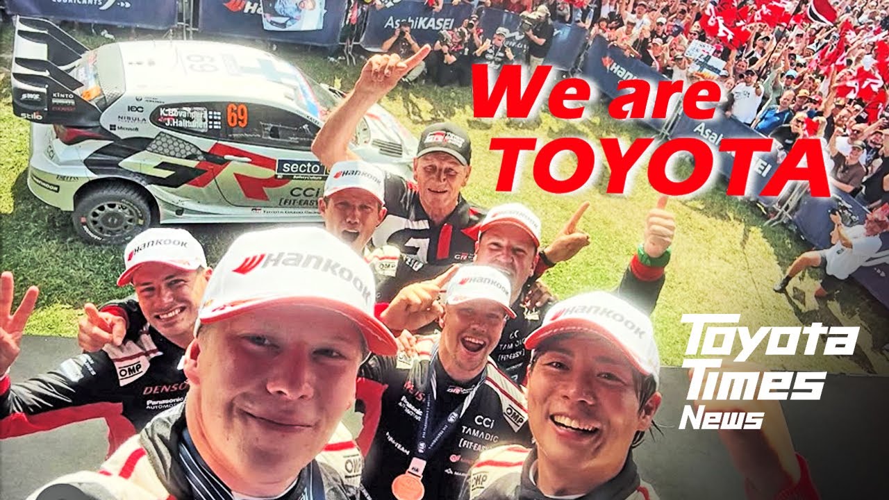 [WRC] Toyota Takes Top 5! Behind the Scenes of the Rally Finland Triumph｜Toyota Times News