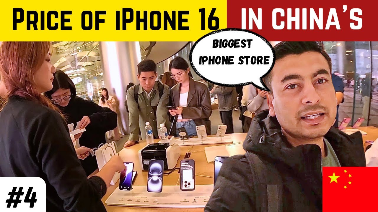 Price of iPhone 16 & DJI drones in China 🇨🇳 | Indian travelling in China