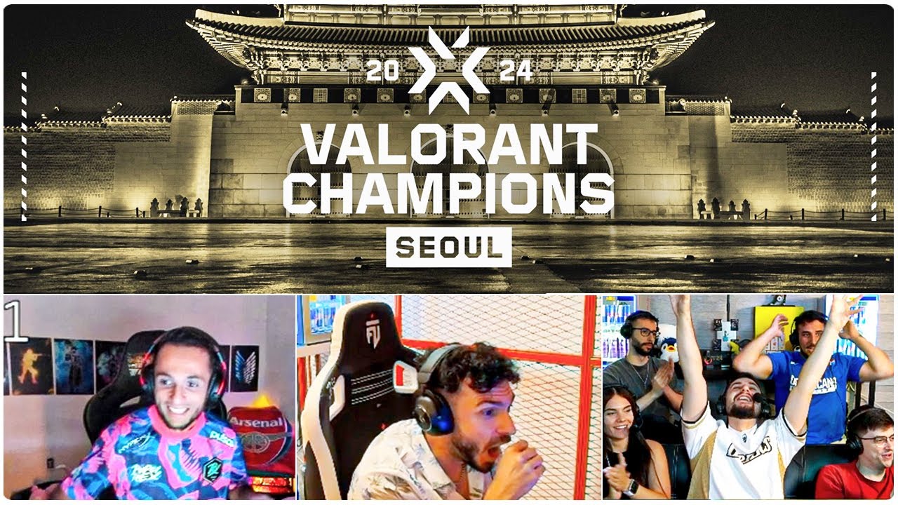 STREAMERS REACT TO THE BEST PLAYS OF VCT CHAMPIONS SEOUL GROUP STAGE | FEAT TARIK, FNS ++