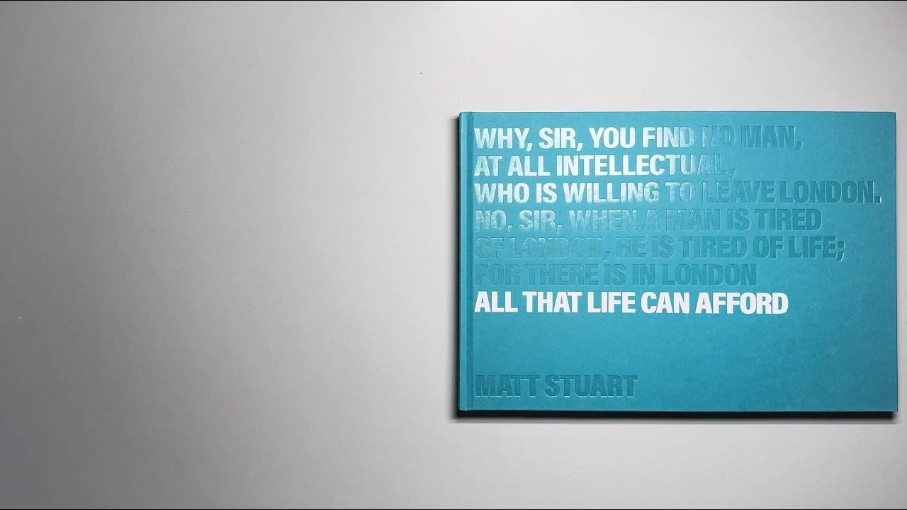 All That Life Can Afford by Matt Stuart