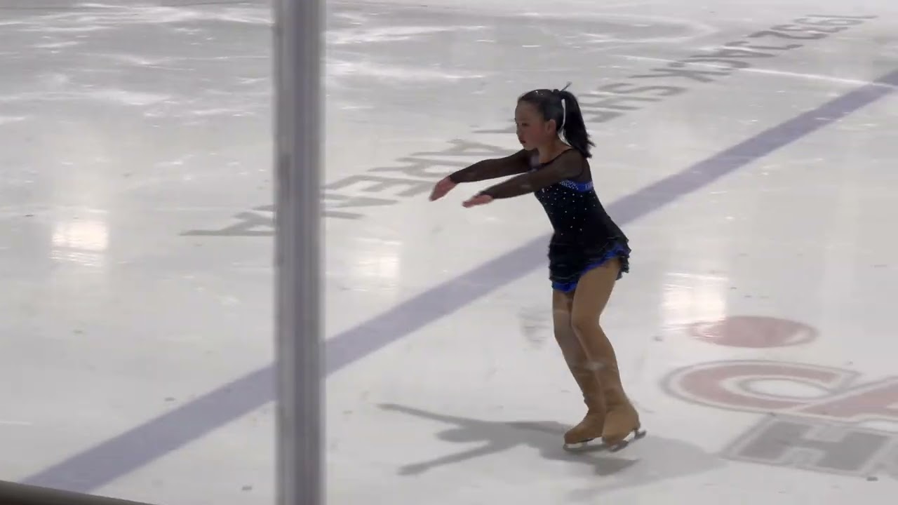 Mia's 1st Ice Skating Competition (out of state) -- Synchro & Solo & Pair | Lake Placid in New York