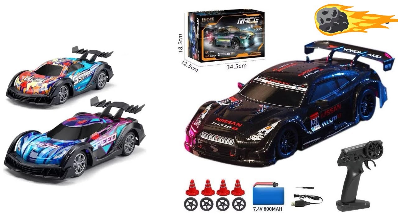 Xe điều khiển từ xa Drift tốc độ cao.