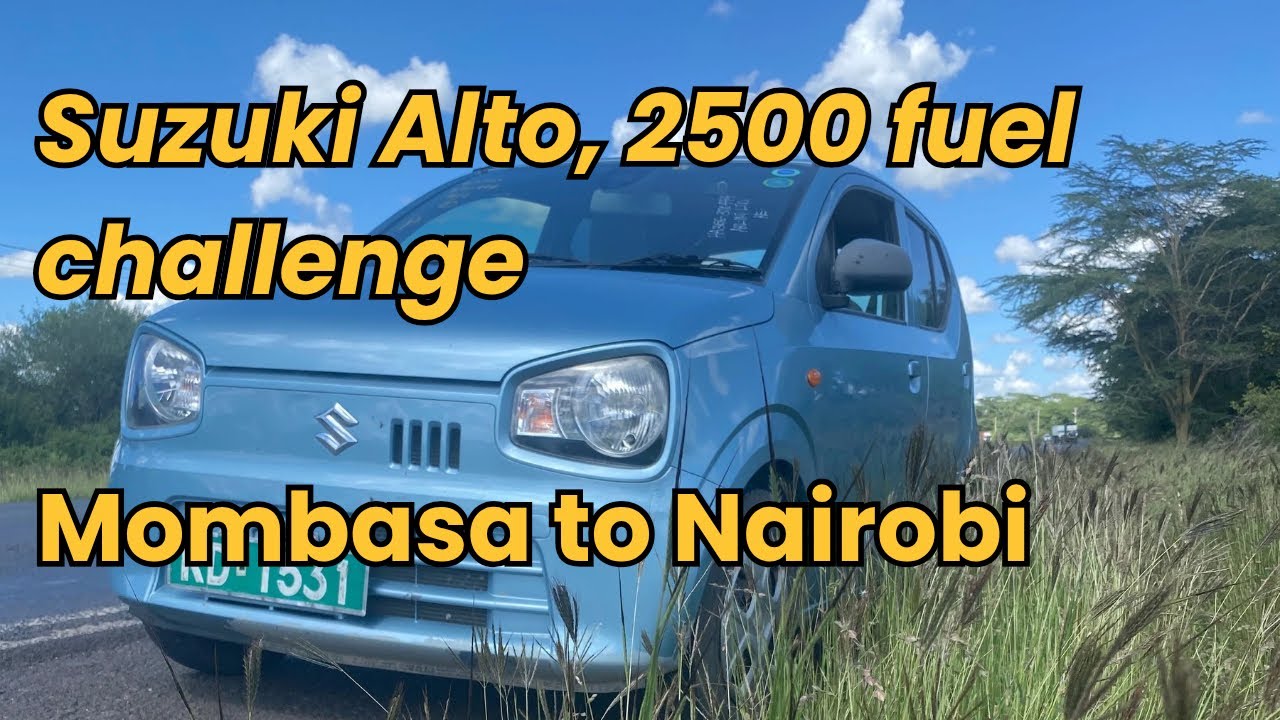 Is this the Cheapest Mombasa to Nairobi Road Trip? Newly imported Suzuki Alto 2018 Delivery!