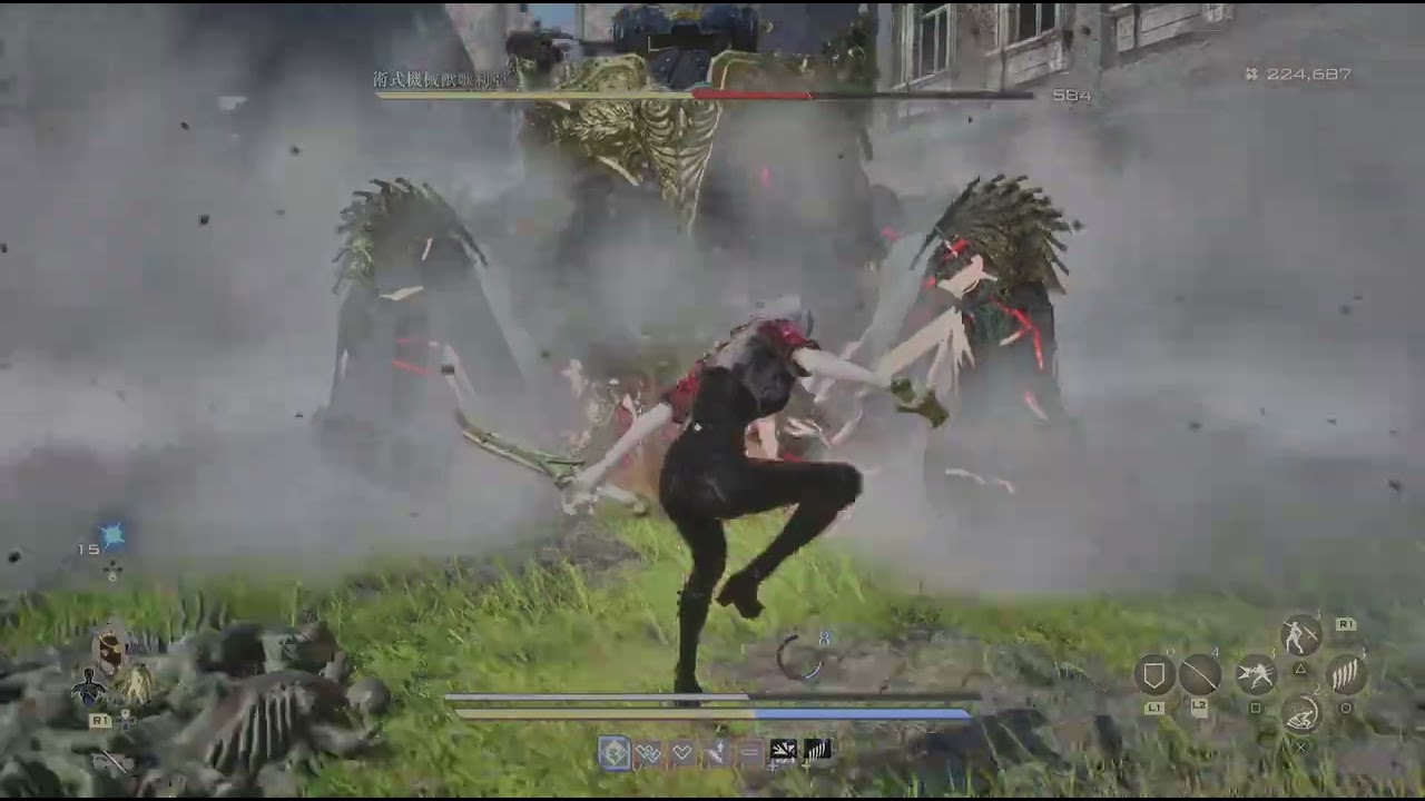 CODE VEIN 噬血代碼 II　術式機械獸歌利亞　二週目　雙劍
