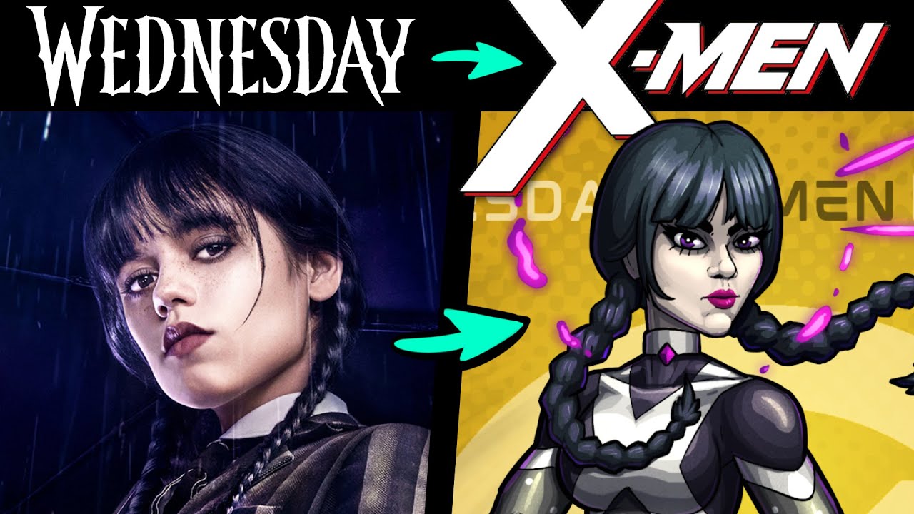 What if WEDNESDAY Characters were X-MEN?! (Stories & Speedpaint)