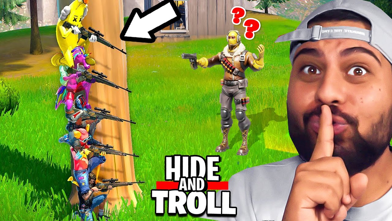 HIDE and SEEK aber jeder TROLLT!