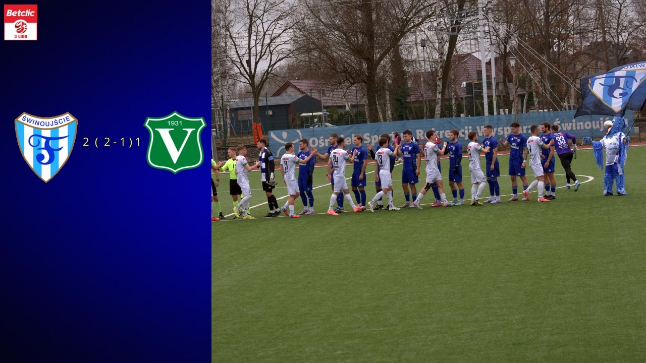 Skrót meczu Flota Świnoujście 2 - 1 ( 2 - 1 ) Victoria Września