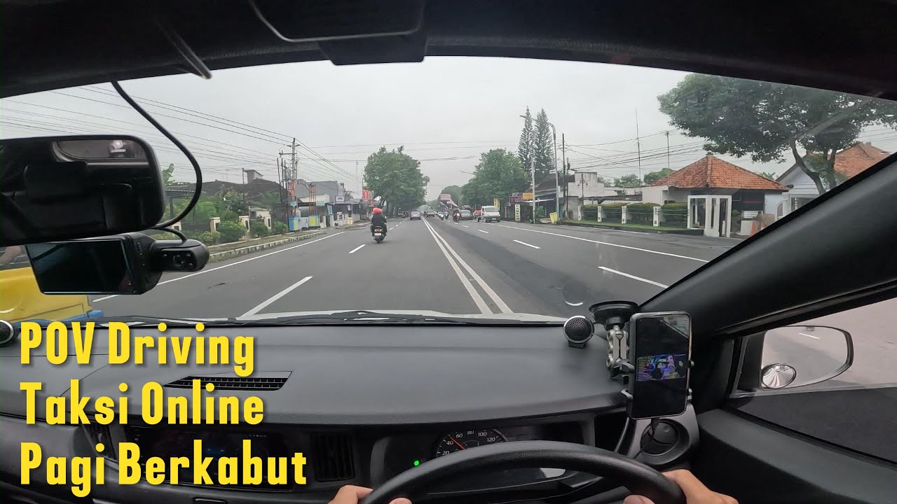 POV Driving Taxi Online Sigra Tipe D 1.0 | Pagi Berkabut