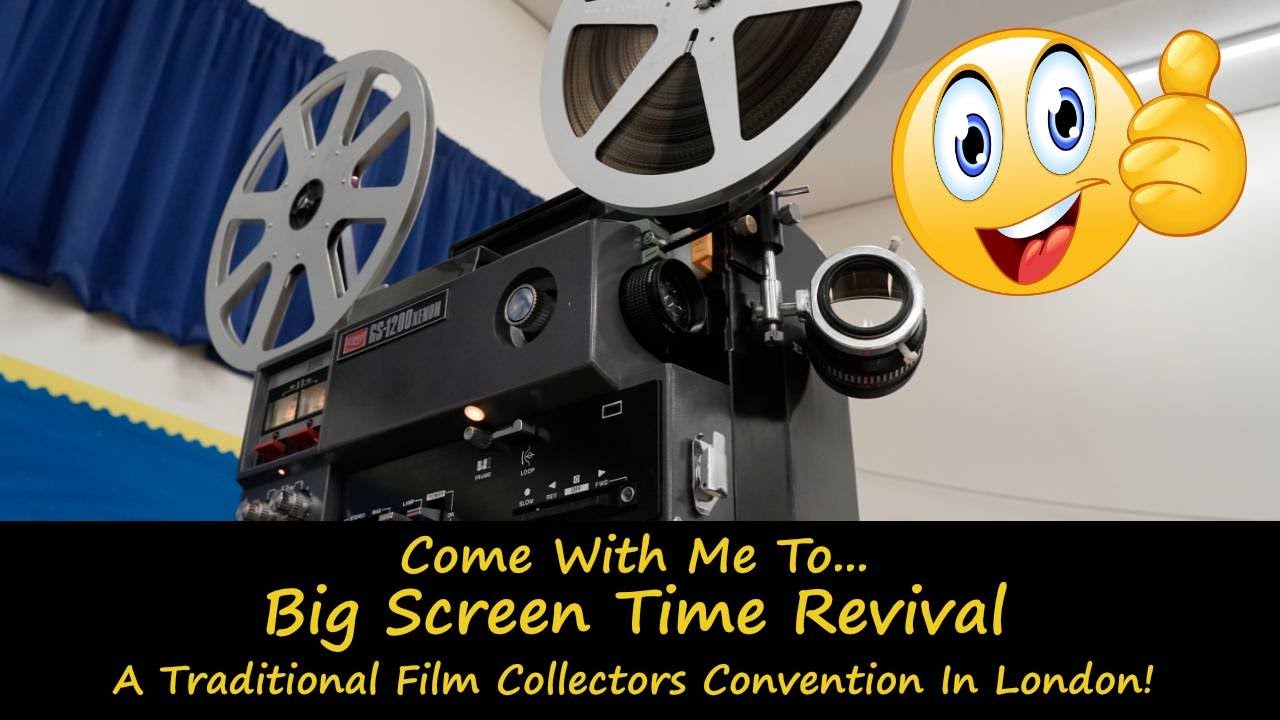 Come With Me To BIG SCREEN TIME REVIVAL - Traditional FILM COLLECTORS FAIR In Croxley Green, London