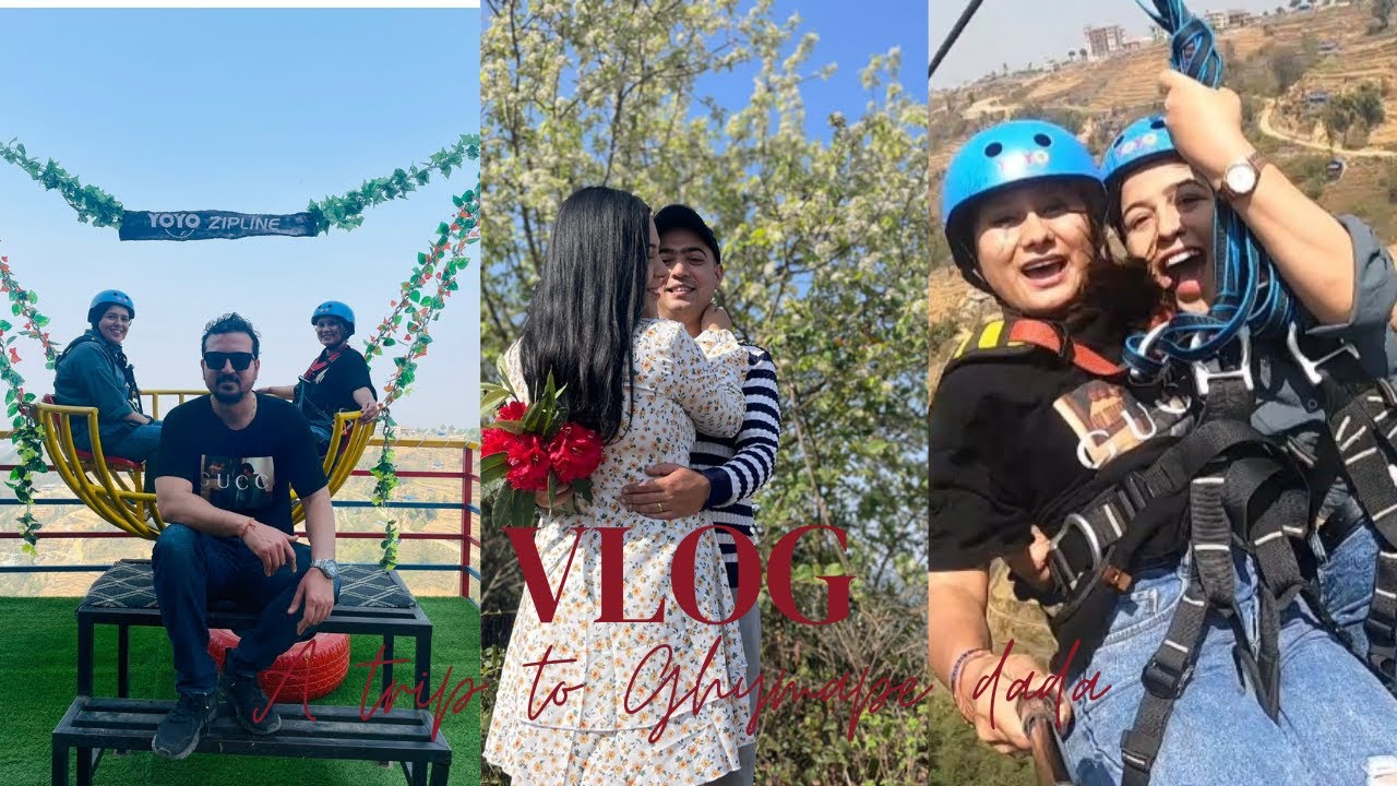 Trip To Ghyampe Dada Bhaktapur// Zipline for the first time @YOYOZipline