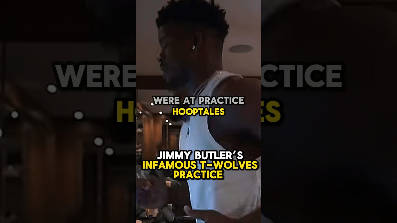 🏀Jimmy Butler&rsquo;s Infamous Timberwolves Practice. #shorts